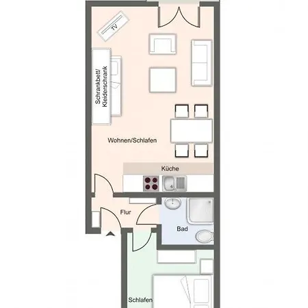 Apartment Appartementanlage Am Appartementanlage Am Deichblick - 12 Brosum